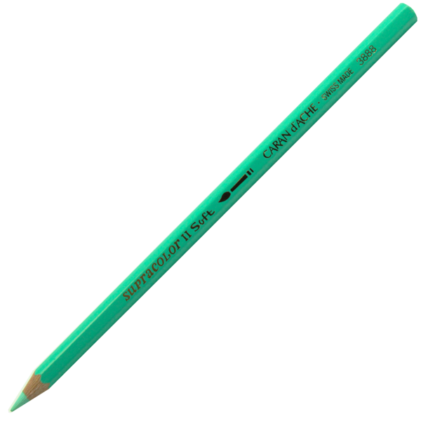 Lápis Aquarelado Caran D'Ache Supracolor 211 Jade Green